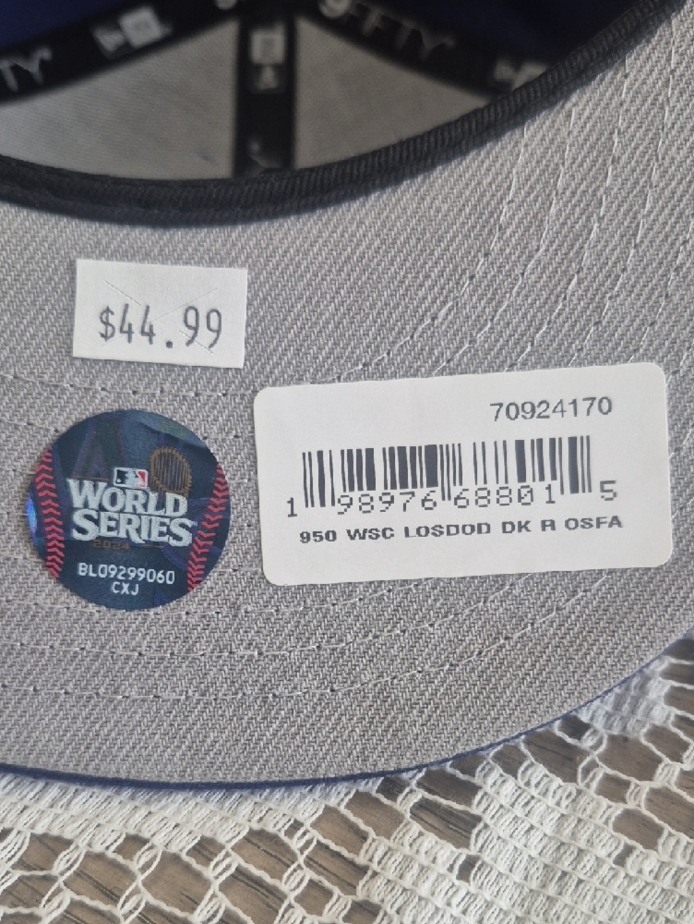 New Era Los Angeles Dodgers World Series Champions 2024 Snapback - Picture 2 of 5